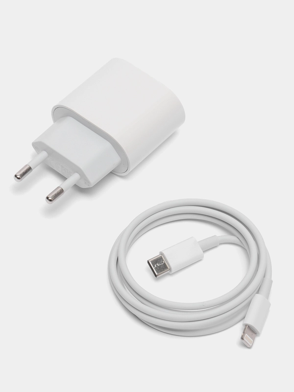 Блок и кабель type-C, быстрая зарядка/зарядка для айфона 20W