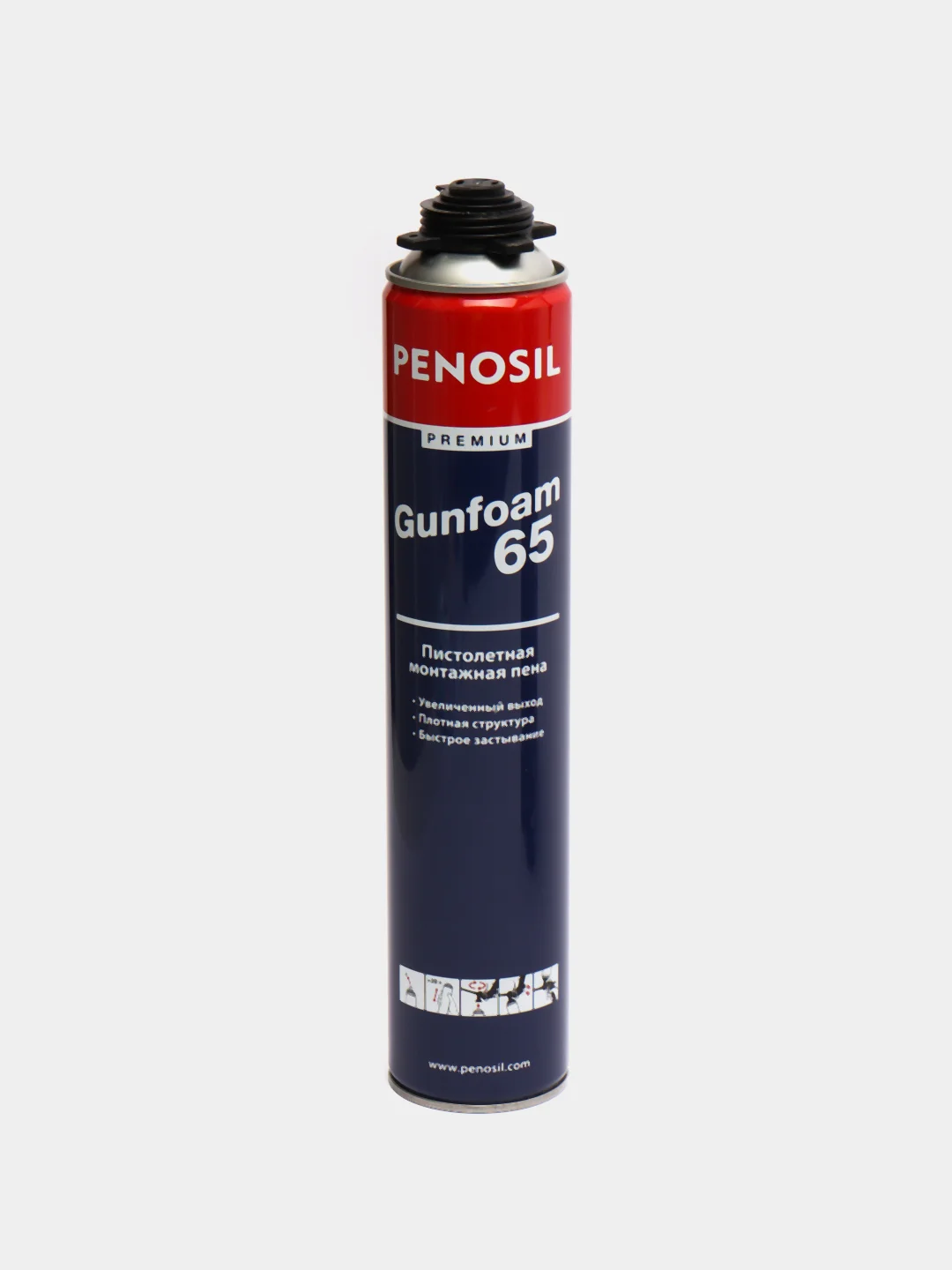 Монтажная пена PENOSIL Premium Gunfoam 65 / 5 шт и 12 шт