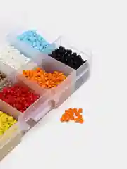 Серый набор бисера