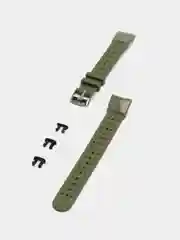 Зелёный хаки силиконовый ремешок для Huawei Honor Band 4, 5