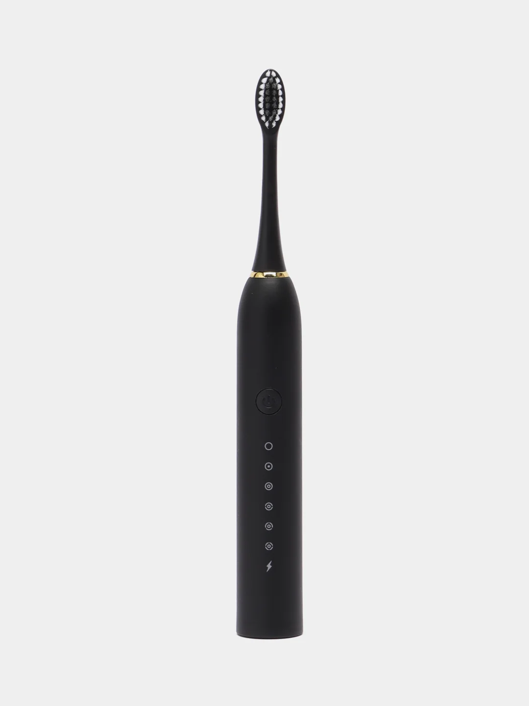 Черный электрическая зубная щетка SONIC TOOTHBRUSH X-3, звуковая, 6 режимов