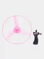 Розовый вертолёт светящийся