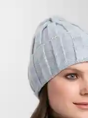 Ледяной шапка вязаная, женская, зимняя