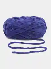 Темно-синий пряжа плюшевая Alize Velluto (Ализе Веллуто), 100 г, 68 м