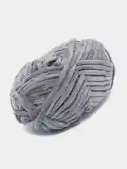 Угольный пряжа плюшевая Alize Velluto (Ализе Веллуто), 100 г, 68 м