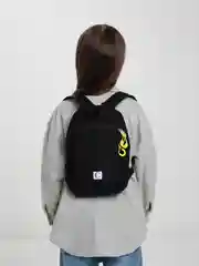 Черный рюкзак детский школьный