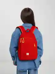 Красный рюкзак детский школьный