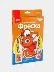 Набор для детского творчества. Фреска. Картина из песка Кошечка. Lori