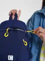 Синий рюкзак детский школьный