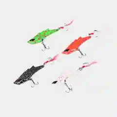 Белый виб раттлин, цикада (cicada), 60 мм, 15,5 г, металлическая вибрирующая приманка