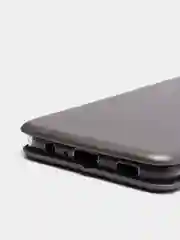 Серый чехол-книжка для Samsung A03S Самсунг А03С книжка с магнитным замком, карман для карты