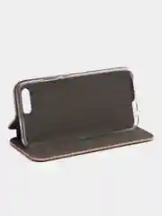 Розовый чехол-книжка для Huawei Honor 10 Хонор 10  Розовый цвет с карманом для карт