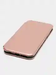 Розовый чехол-книжка для Huawei Honor 10 Хонор 10  Розовый цвет с карманом для карт