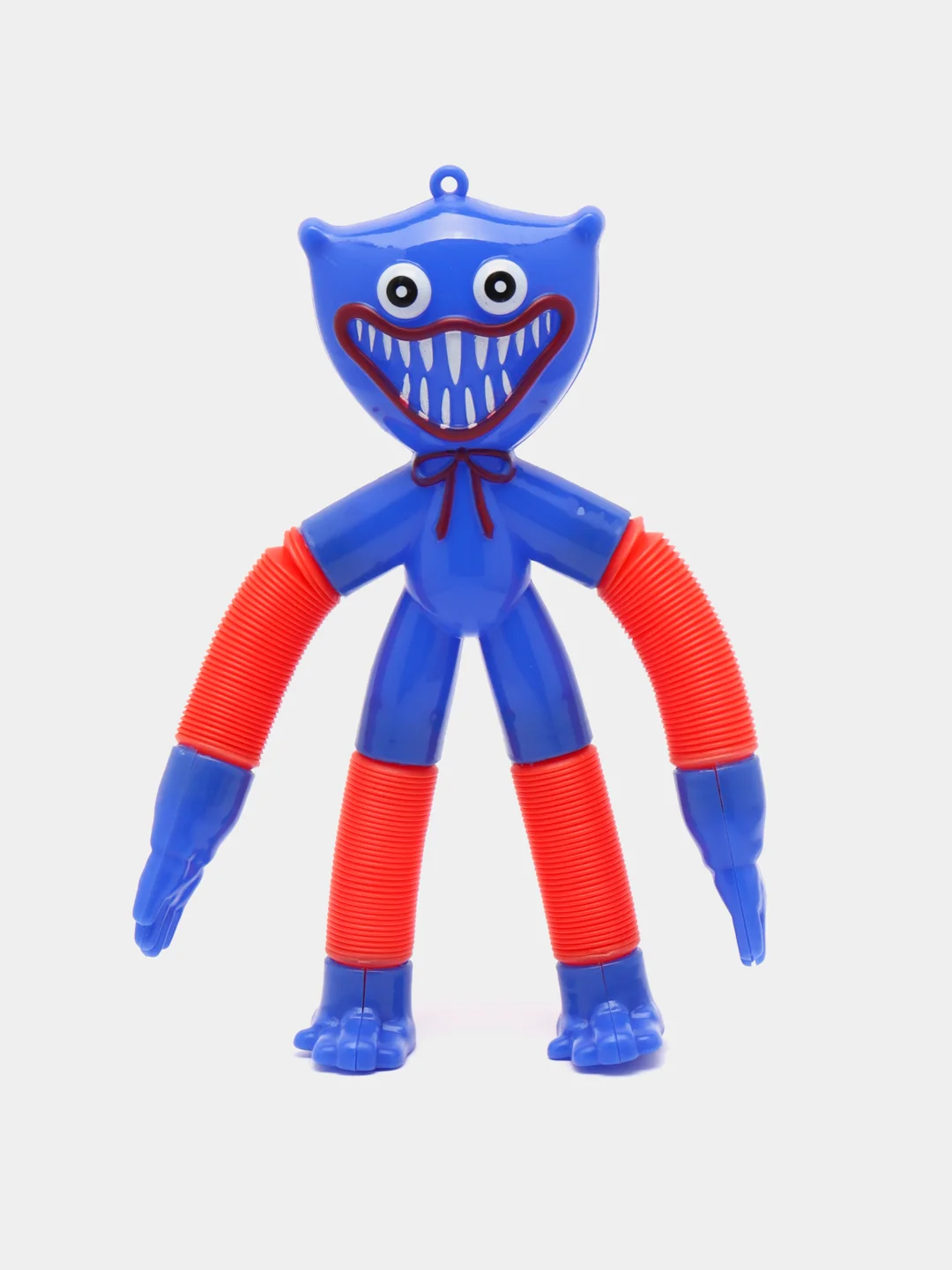 Синий игрушка-пружинка