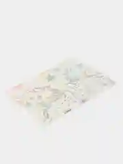 Серебряный новогодние наклейки на окно, декор для интерьера