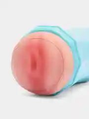 Голубой мастурбатор мужской, двусторонний, с вибрацией