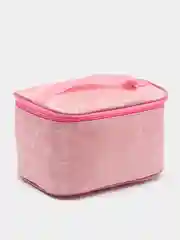 Розовый женская портативная косметичка