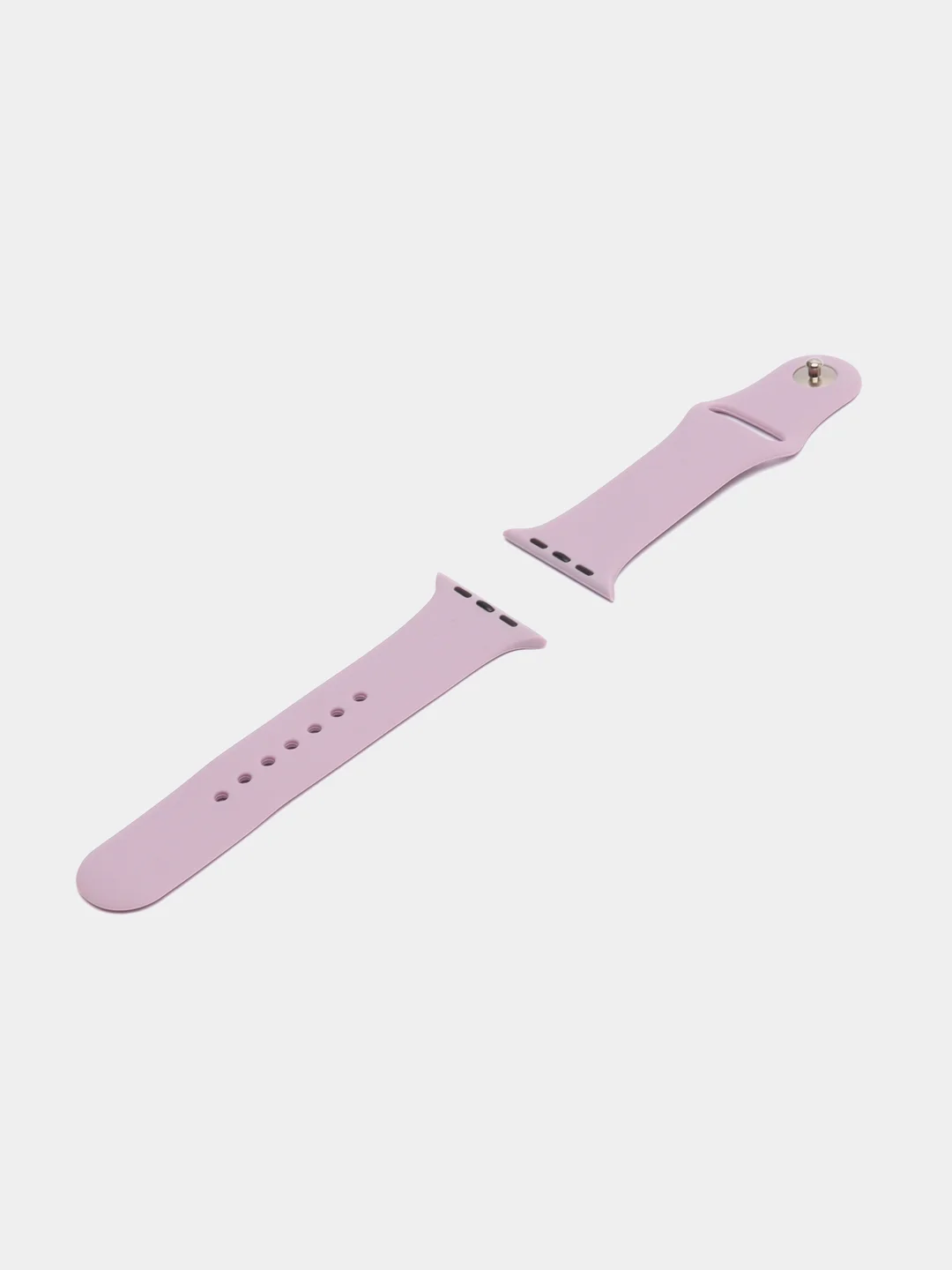 Лавандовый силиконовый ремешок для часов Apple Watch 1-7