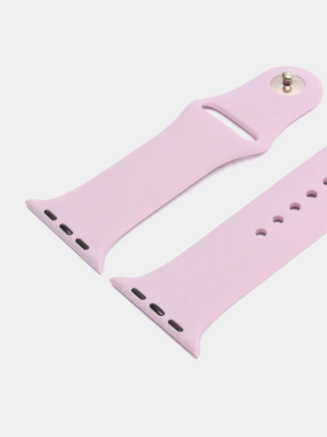 Лавандовый силиконовый ремешок для часов Apple Watch 1-7