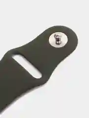 Серый силиконовый ремешок для часов Apple Watch 1-7