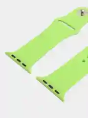 Зеленый силиконовый ремешок для часов Apple Watch 1-7