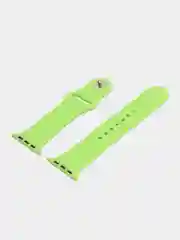 Зеленый силиконовый ремешок для часов Apple Watch 1-7