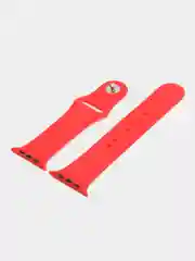 Красный силиконовый ремешок для часов Apple Watch 1-7