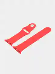 Красный силиконовый ремешок для часов Apple Watch 1-7