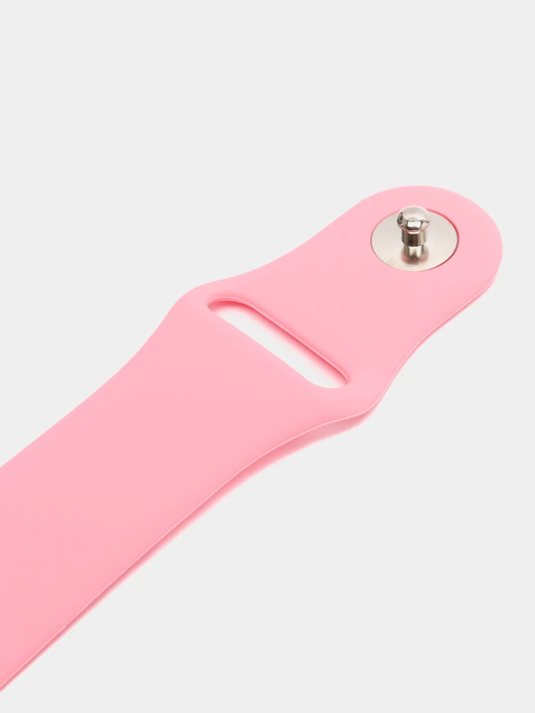 Розовый силиконовый ремешок для часов Apple Watch 1-7