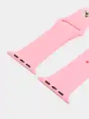 Розовый силиконовый ремешок для часов Apple Watch 1-7