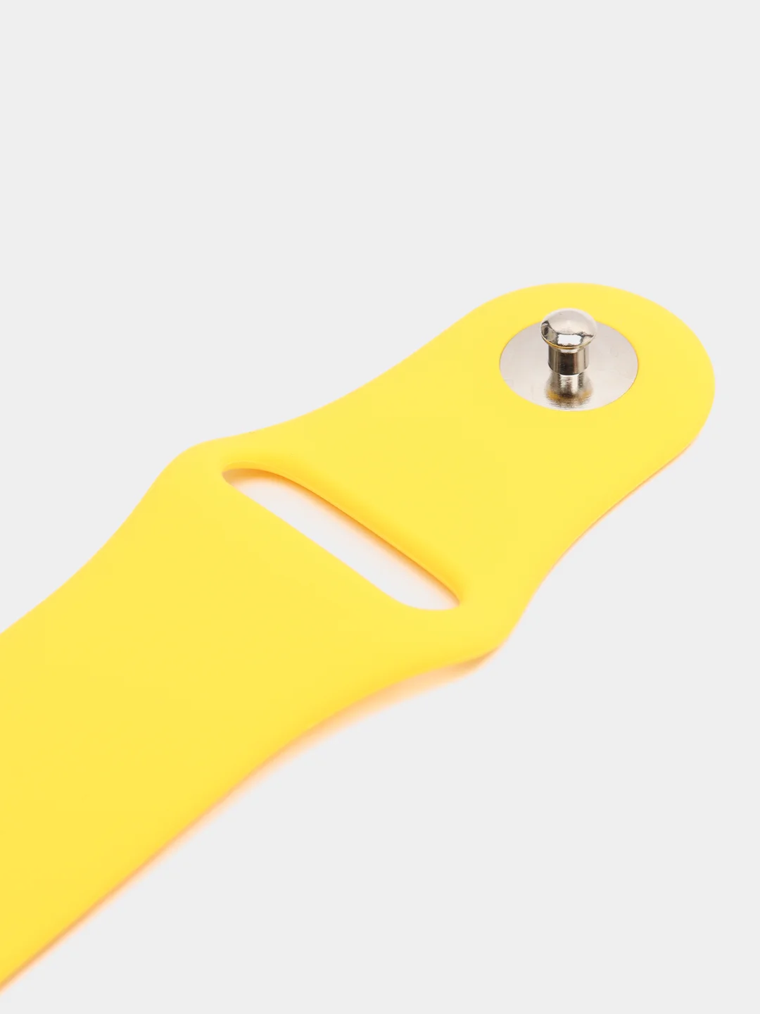 Желтый силиконовый ремешок для часов Apple Watch 1-7