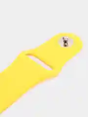 Желтый силиконовый ремешок для часов Apple Watch 1-7