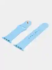 Синий силиконовый ремешок для часов Apple Watch 1-7