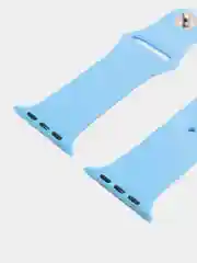 Синий силиконовый ремешок для часов Apple Watch 1-7
