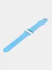 Синий силиконовый ремешок для часов Apple Watch 1-7
