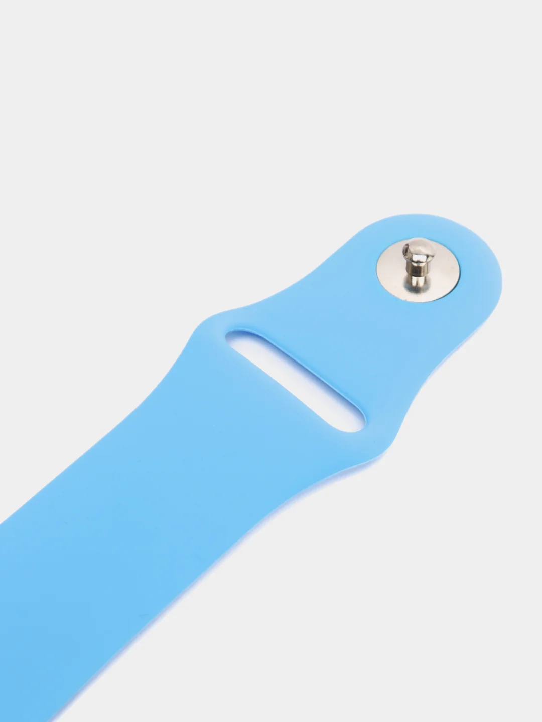 Синий силиконовый ремешок для часов Apple Watch 1-7