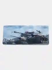 Багровый коврик для мыши, 70 x 30 х 3 см