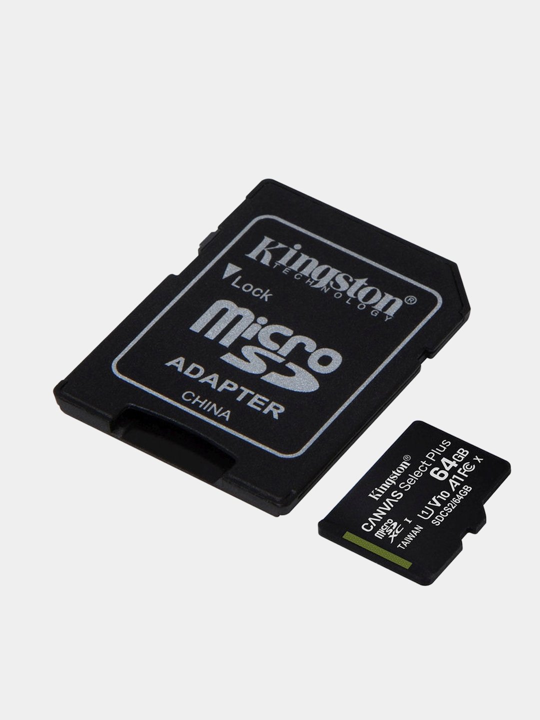 Карта памяти kingston canvas go plus microsdxc 64gb