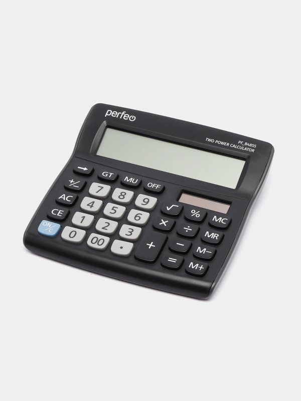 Калькулятор Perfeo PFB4855, бухгалтерский, черный