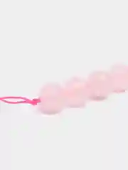 Бусины для рукоделия из розового кварца