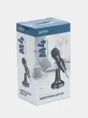 Микрофон компьютерный Perfeo M-4, черный, кабель - 1,8 м, разъём - 3,5 мм