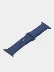 Темно-синий силиконовый ремешок для часов Apple Watch 1-7