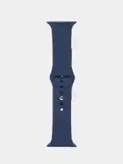 Темно-синий силиконовый ремешок для часов Apple Watch 1-7