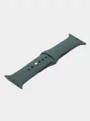Оливковый силиконовый ремешок для часов Apple Watch 1-7