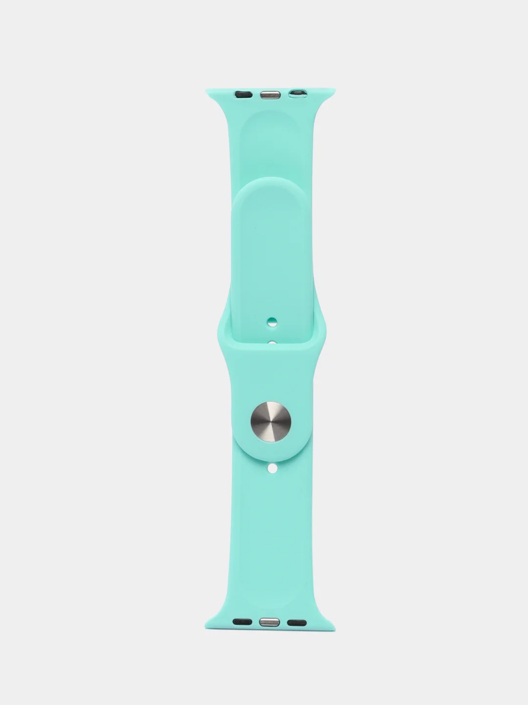 Бирюзовый силиконовый ремешок для часов Apple Watch 1-7