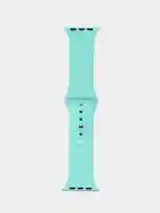 Бирюзовый силиконовый ремешок для часов Apple Watch 1-7