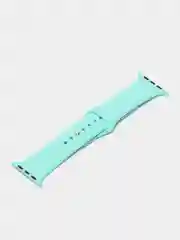Бирюзовый силиконовый ремешок для часов Apple Watch 1-7