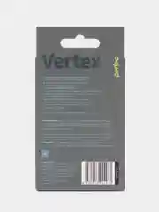 Серебряный мышь беспроводная Perfeo "VERTEX" DPI 1000, USB,
