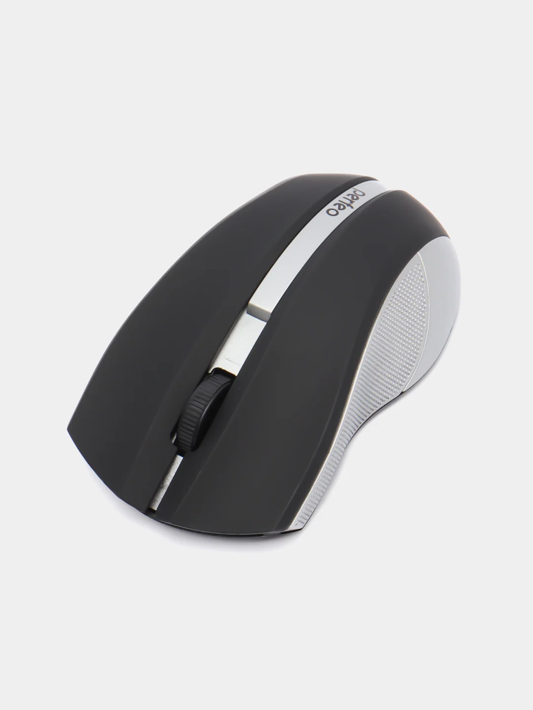 Серебряный мышь беспроводная Perfeo "VERTEX" DPI 1000, USB,