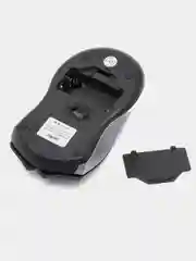 Серебряный мышь беспроводная Perfeo "VERTEX" DPI 1000, USB,